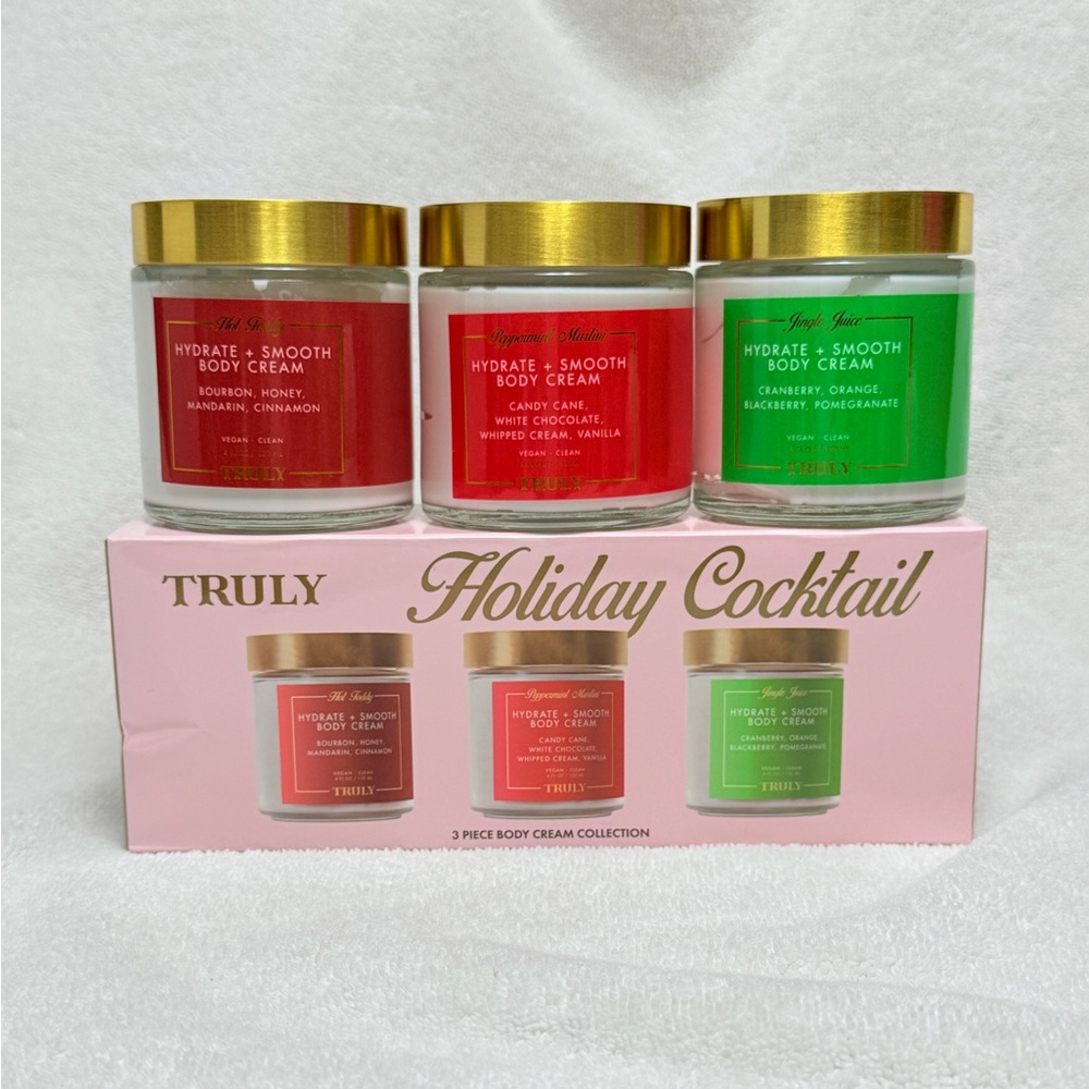 TRULY Holiday Cocktail Body Cream - NEW Unopened